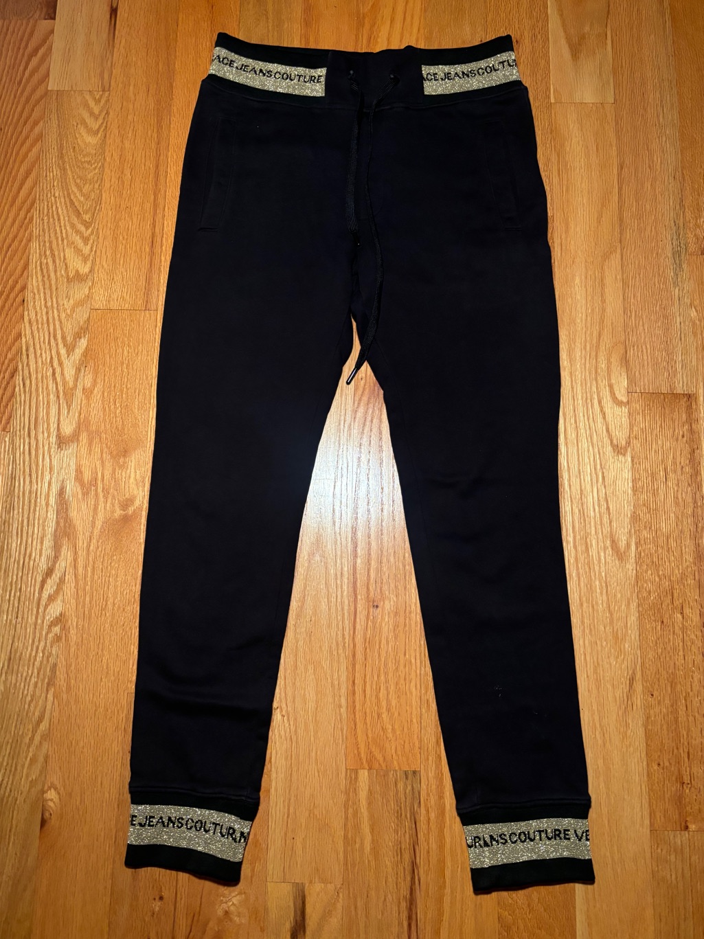 Versace Gold Trim Jogging Pants